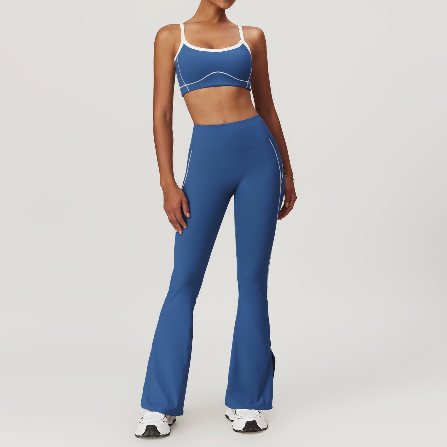 Nude Feel Tight Back Belly Contracting Hip Lifting Sport Suit