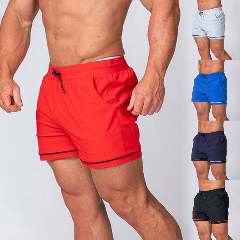 Men's Sport Running Training Outdoor Beach Quick-dry Casual Shorts
