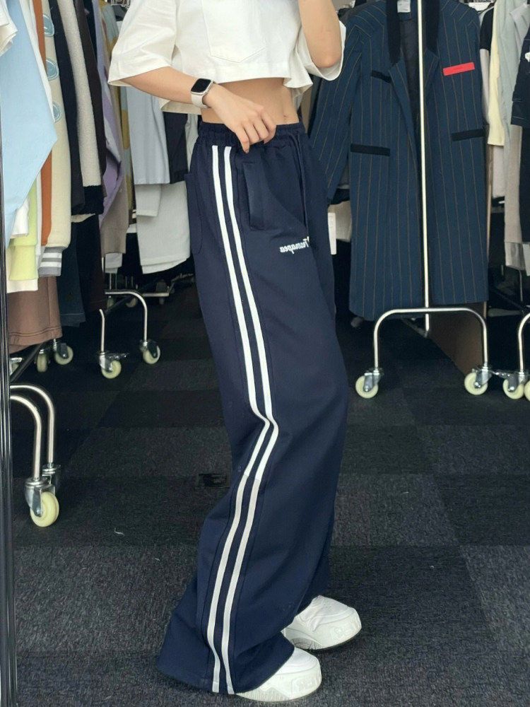Vintage Striped Hip-hop Casual Pants