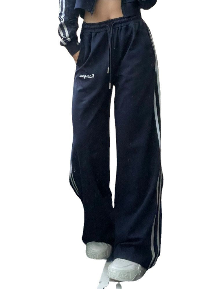 Vintage Striped Hip-hop Casual Pants
