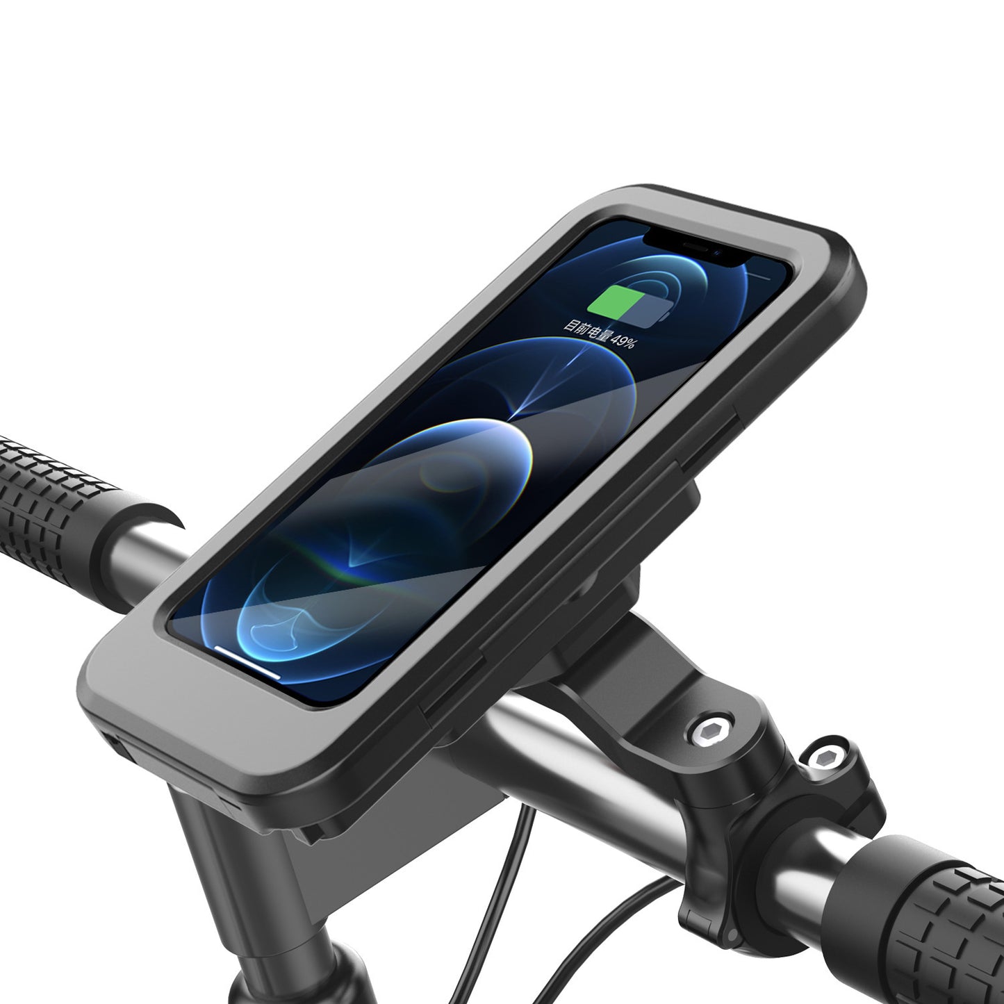 Waterproof Retractable Riding Bracket Wireless Charger