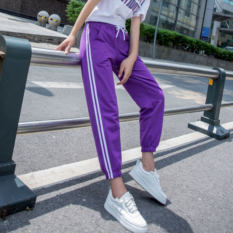 Quick-drying Track Pants Women's Summer Thin Loose